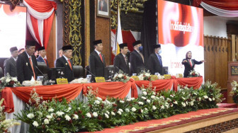 DPRD Provinsi Jambi Gelar Sidang Mendengarkan Pidato Presiden RI